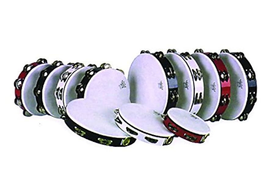 Amazon.com: Remo TA-5210-00 Fiberskyn Tambourine - Quadura